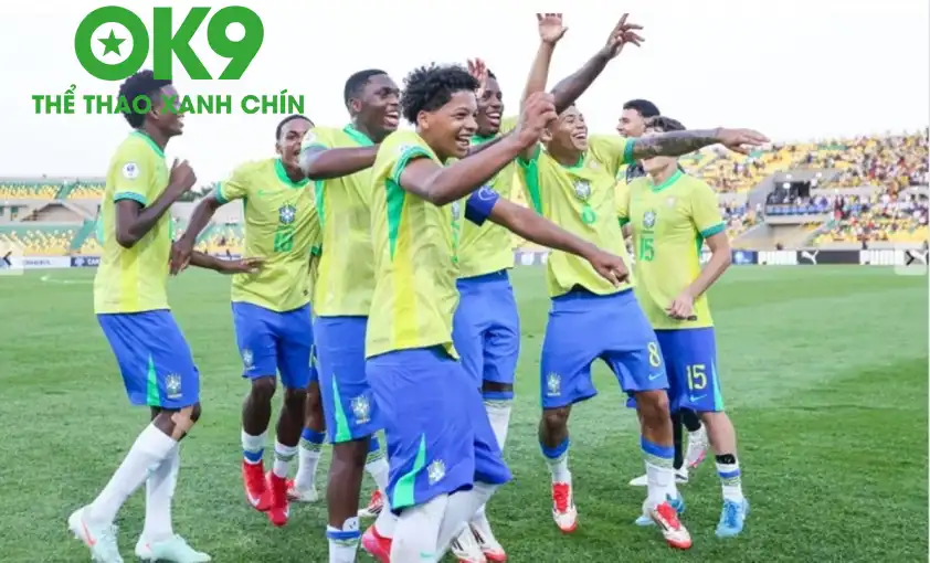 U17 Brazil quá mạnh so với U17 Indonesia. (Ảnh: Internet) U17 Brazil quá mạnh so với U17 Indonesia. (Ảnh: Internet)